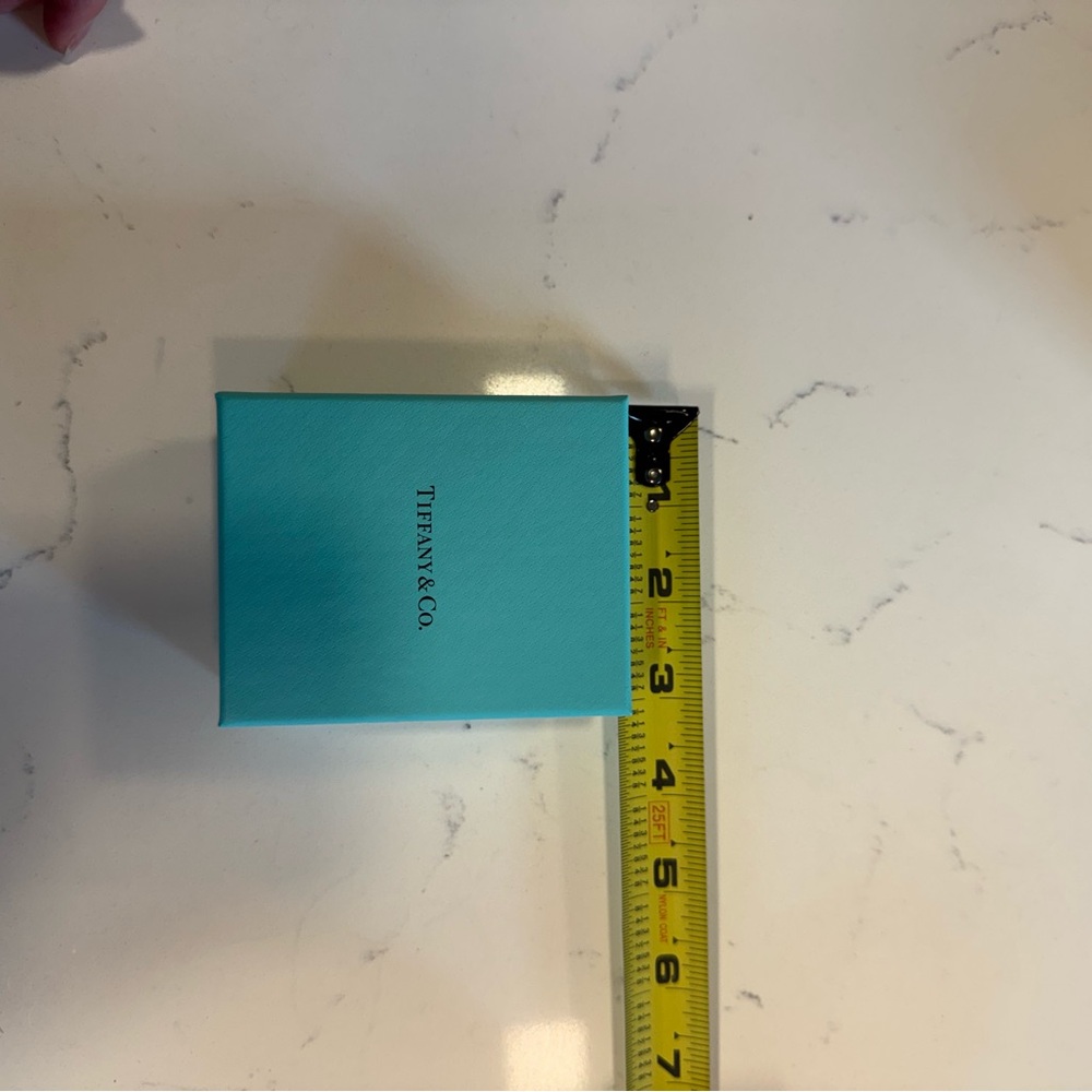 Tiffany & Co. packaging box and jewelry pouch EMPTY - Picture 4 of 4